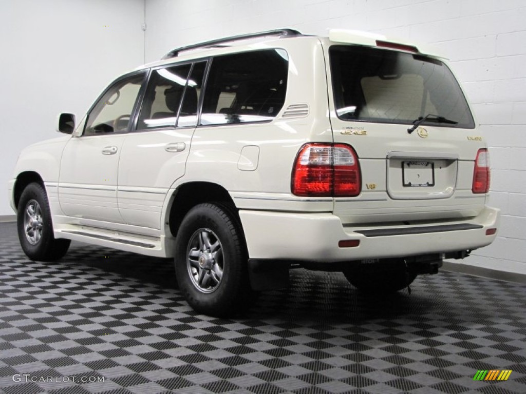 2002 LX 470 - Golden Pearl / Ivory photo #2
