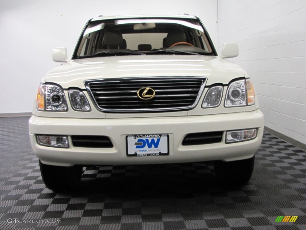 2002 LX 470 - Golden Pearl / Ivory photo #3