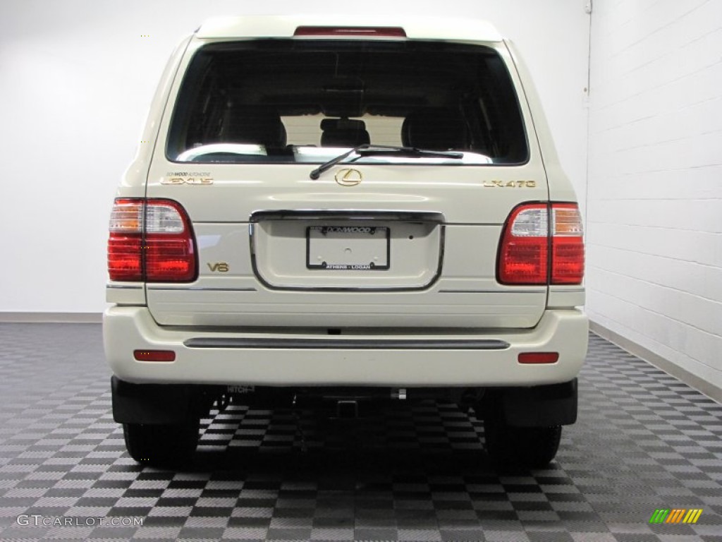 2002 LX 470 - Golden Pearl / Ivory photo #4