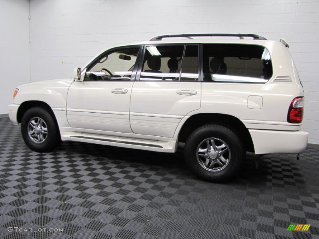 2002 LX 470 - Golden Pearl / Ivory photo #7