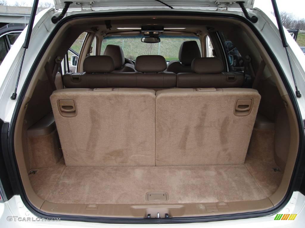 2004 MDX  - Aspen White Pearl / Saddle photo #18