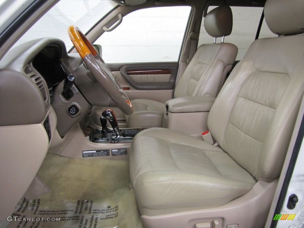 2002 LX 470 - Golden Pearl / Ivory photo #10