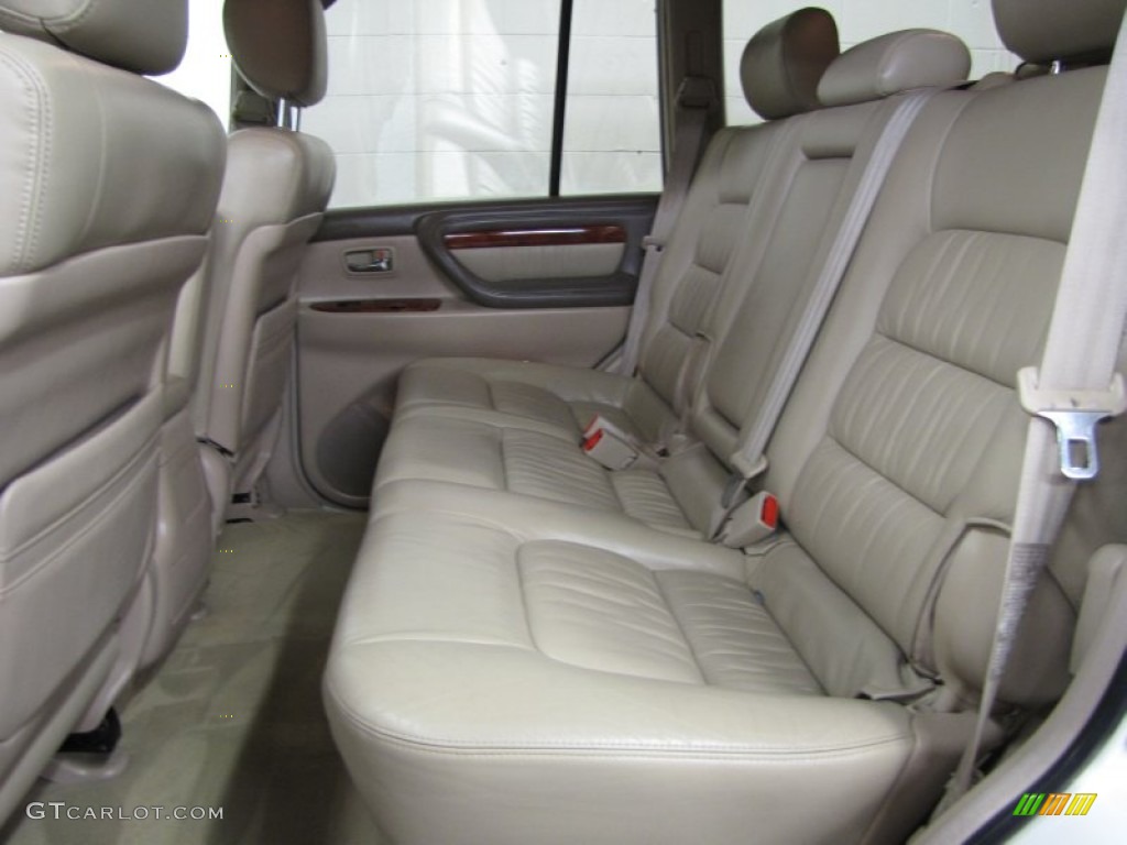 2002 LX 470 - Golden Pearl / Ivory photo #11