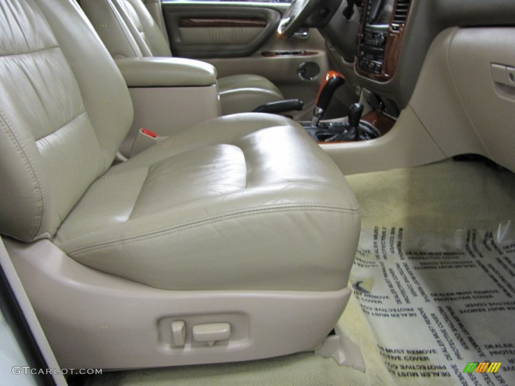 2002 LX 470 - Golden Pearl / Ivory photo #13