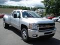 Silver Ice Metallic - Silverado 3500HD LTZ Crew Cab 4x4 Dually Photo No. 2