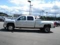 Silver Ice Metallic - Silverado 3500HD LTZ Crew Cab 4x4 Dually Photo No. 5