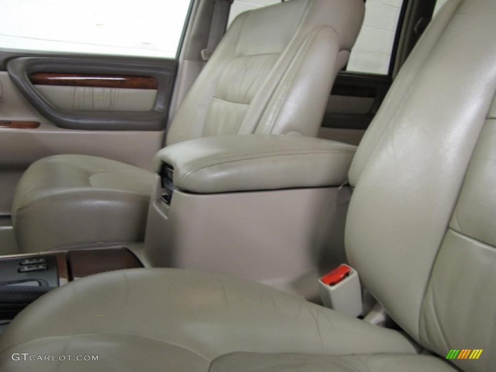 2002 LX 470 - Golden Pearl / Ivory photo #34