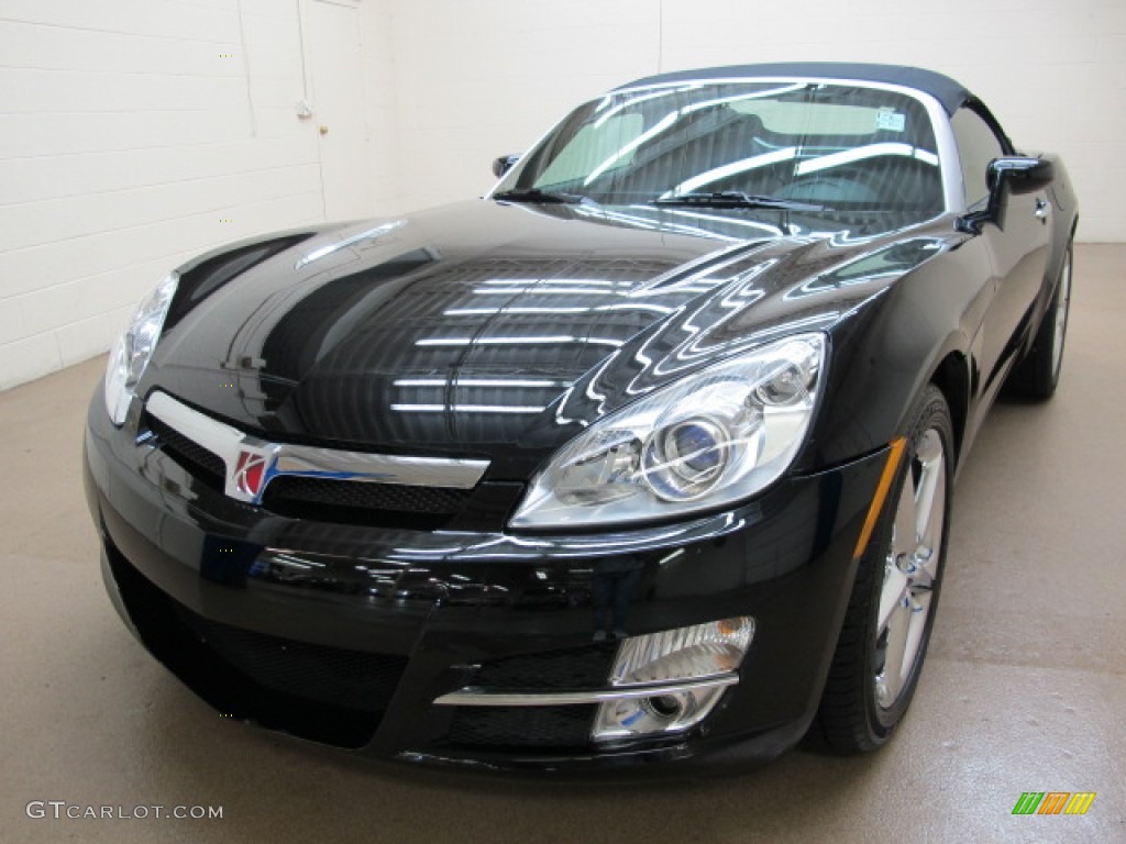 2007 Sky Roadster - Black Onyx / Black photo #4