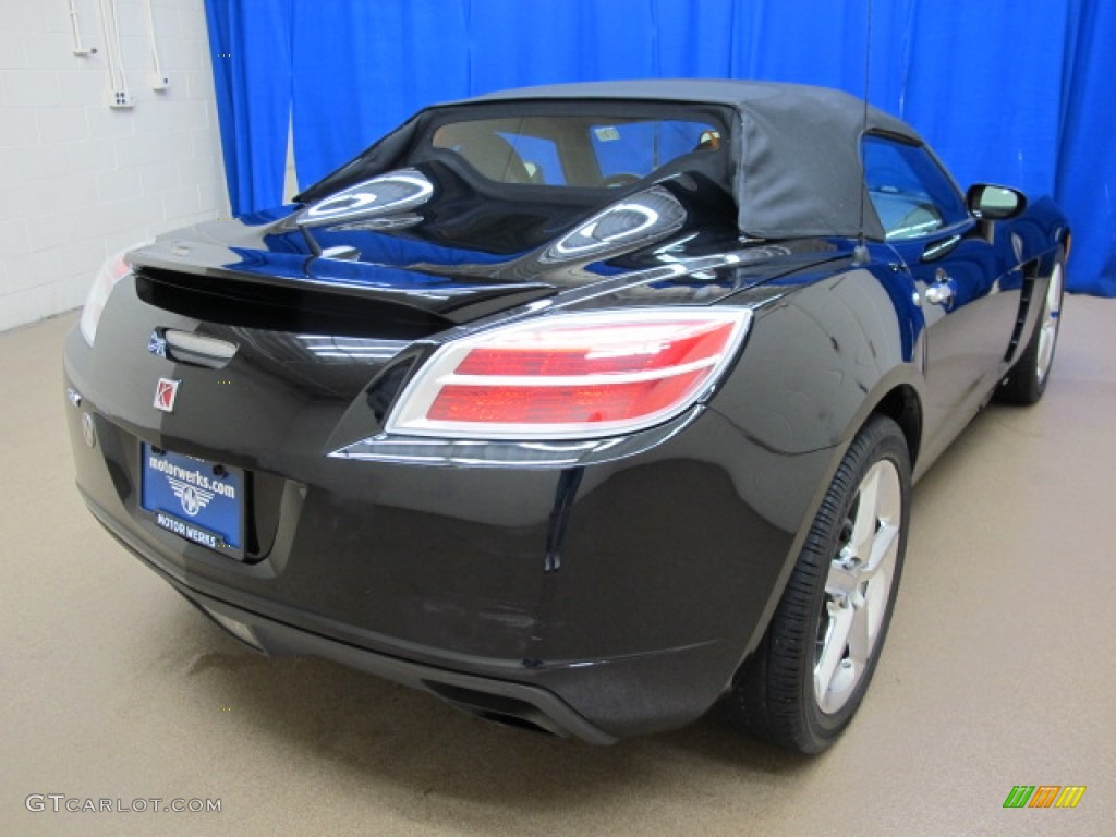 2007 Sky Roadster - Black Onyx / Black photo #9