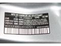 792: Palladium Silver Metallic 2010 Mercedes-Benz C 300 Sport 4Matic Color Code