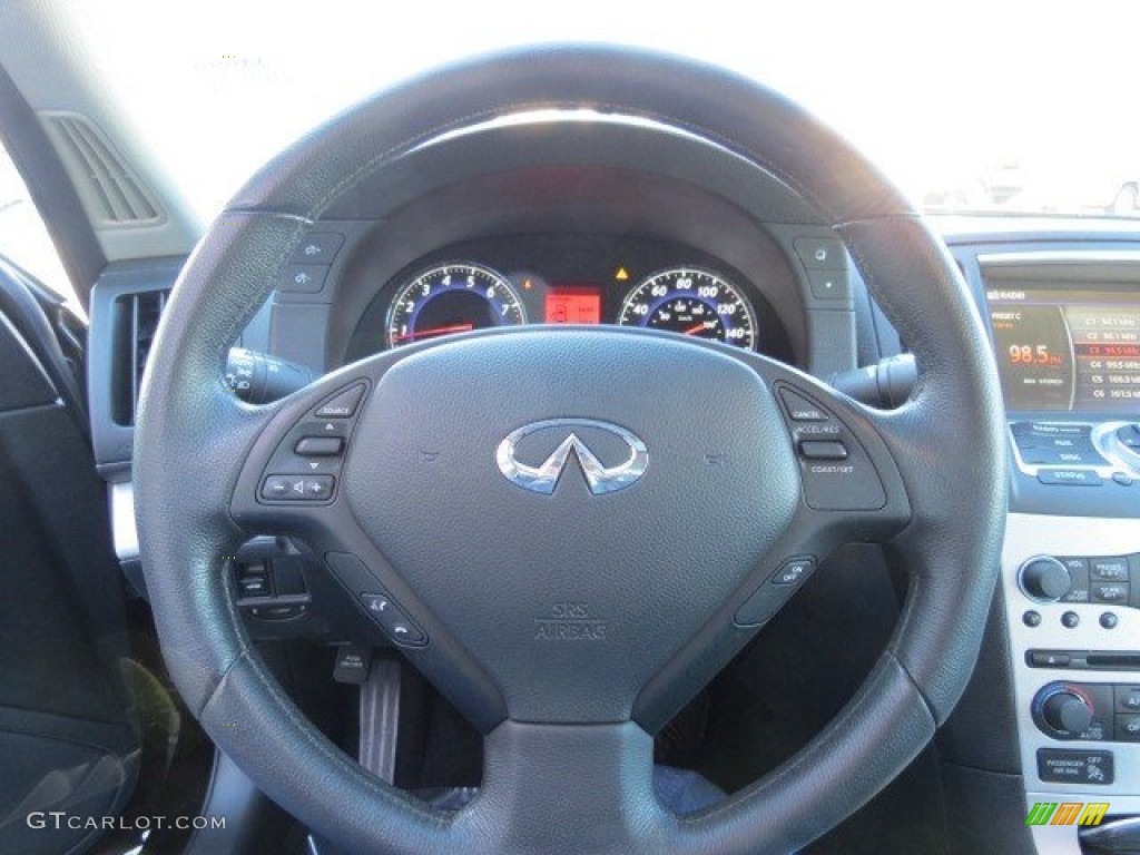 2009 G 37 Journey Sedan - Black Obsidian / Graphite photo #18