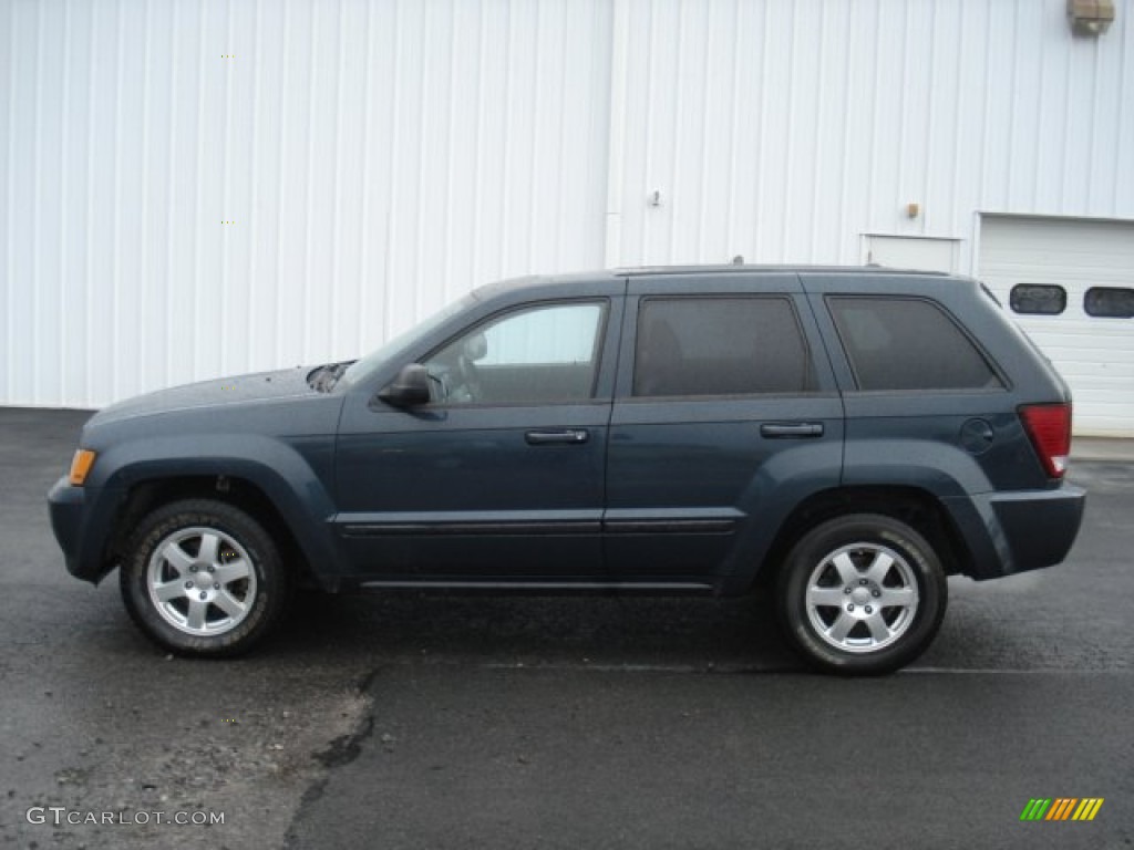 Steel Blue Metallic 2008 Jeep Grand Cherokee Laredo 4x4 Exterior Photo #72906279