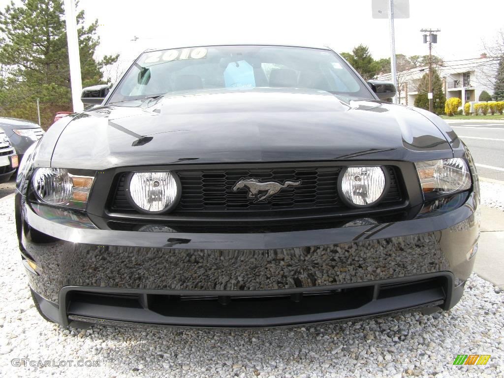 2010 Mustang GT Premium Coupe - Black / Charcoal Black photo #2