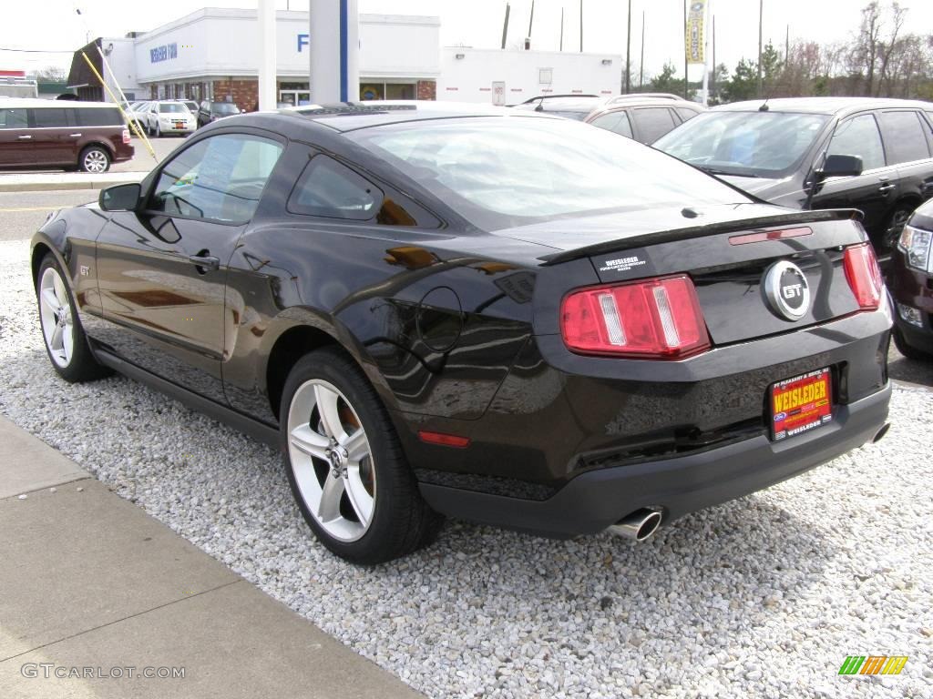 2010 Mustang GT Premium Coupe - Black / Charcoal Black photo #3