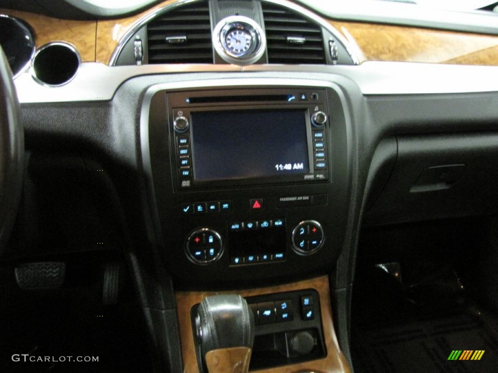 2009 Enclave CXL AWD - Carbon Black Metallic / Ebony Black/Ebony photo #34