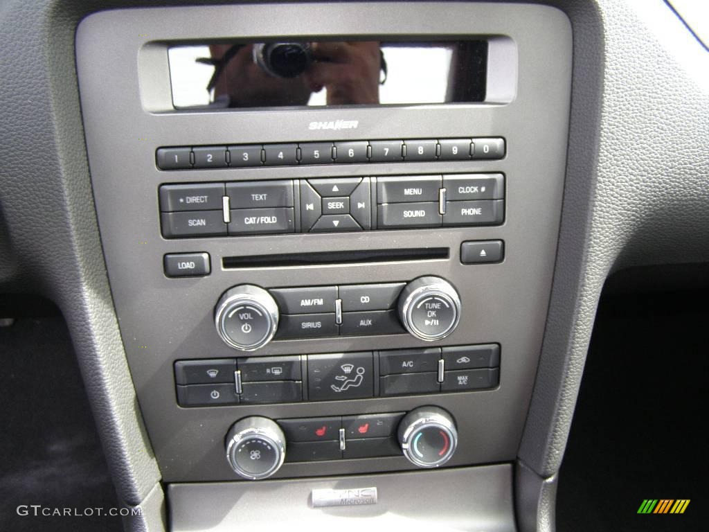 2010 Mustang GT Premium Coupe - Black / Charcoal Black photo #9