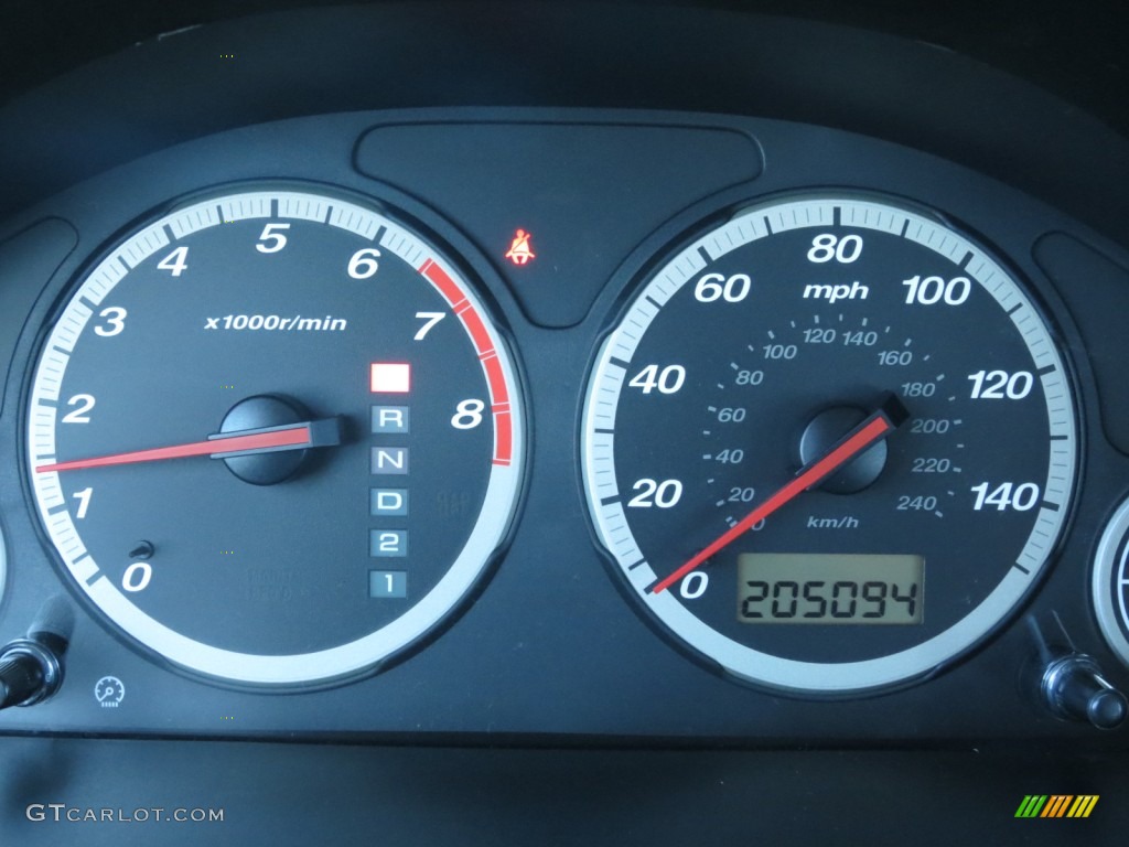 2002 Honda CR-V LX Gauges Photos