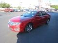 2010 Red Candy Metallic Ford Fusion Sport  photo #3