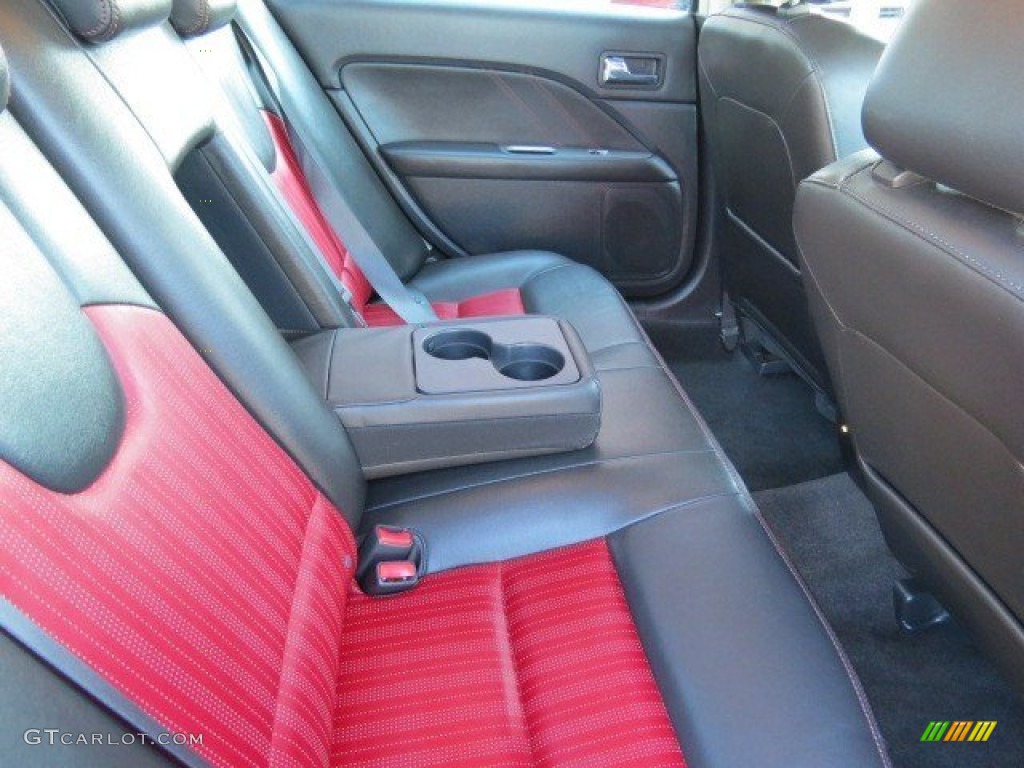 2010 Fusion Sport - Red Candy Metallic / Charcoal Black/Sport Red photo #13