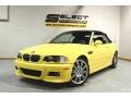 2004 Dakar Yellow BMW M3 Convertible #7282262