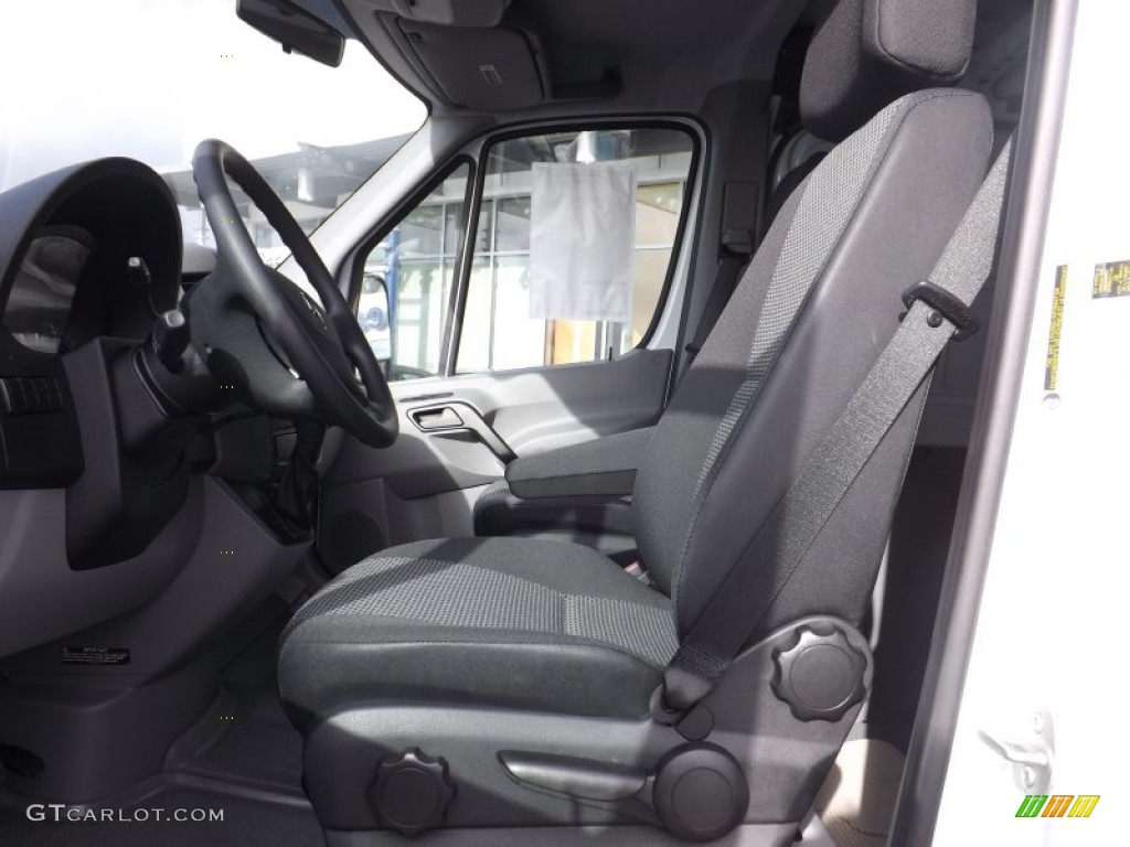 2012 Sprinter 2500 High Roof Cargo Van - Arctic White / Lima Black Fabric photo #5