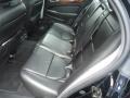 2006 Jaguar XJ Charcoal Interior Rear Seat Photo