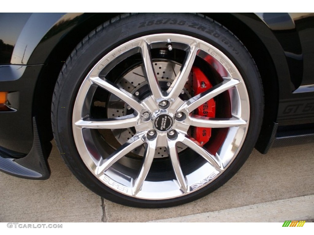 2009 Ford Mustang Shelby GT500 Super Snake Coupe Wheel Photo #72907975
