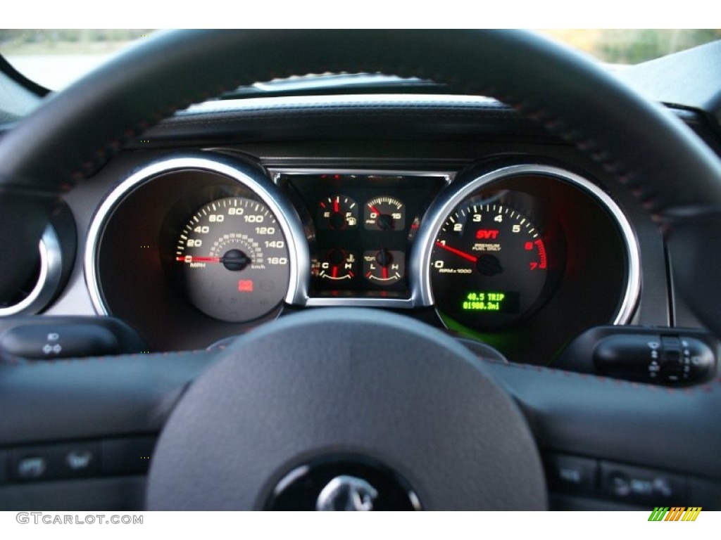 2009 Ford Mustang Shelby GT500 Super Snake Coupe Gauges Photo #72908029