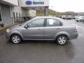 2008 Medium Gray Metallic Chevrolet Aveo LS Sedan  photo #4