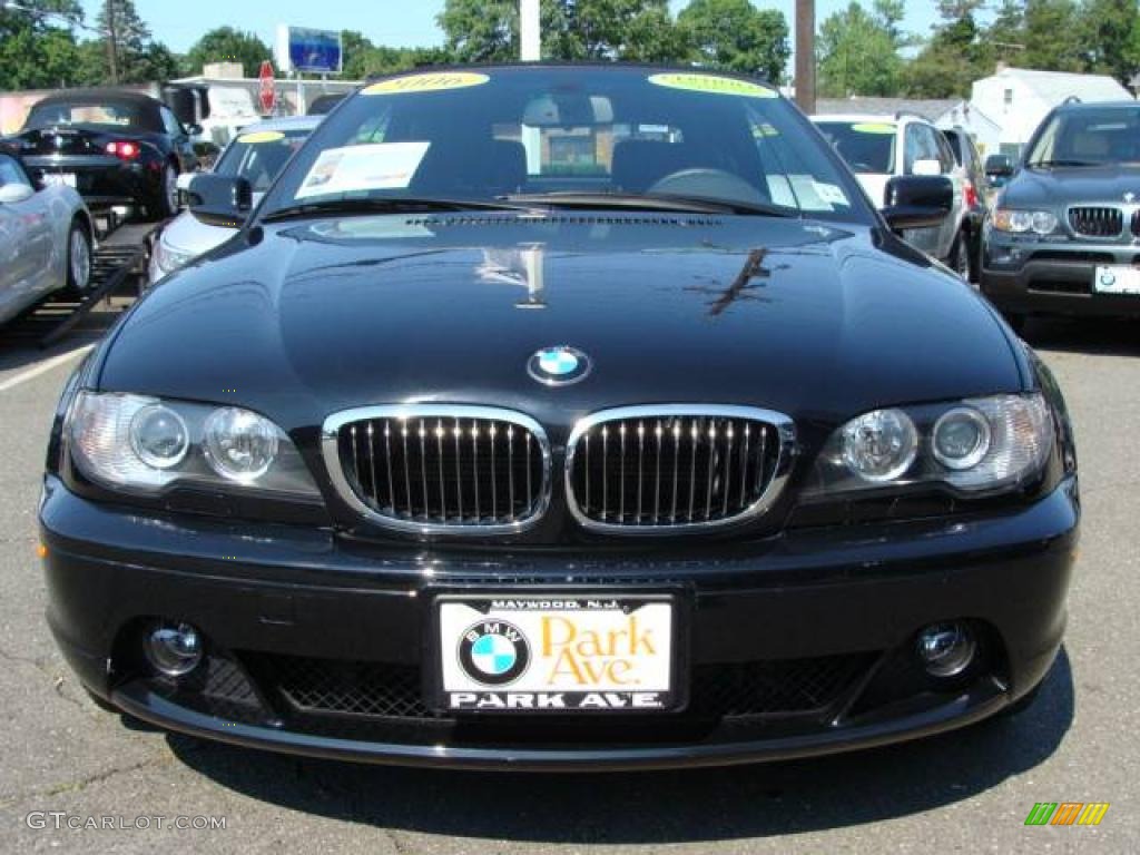 2006 3 Series 325i Convertible - Jet Black / Black photo #5
