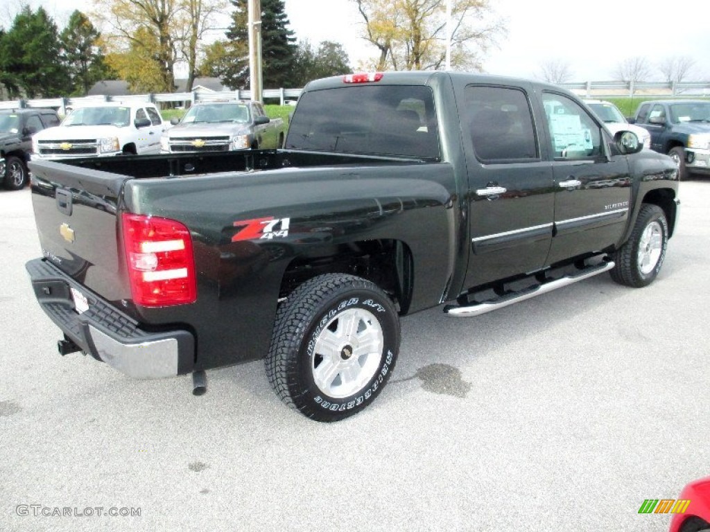 2013 Silverado 1500 LT Crew Cab 4x4 - Fairway Metallic / Ebony photo #10