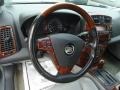 Light Gray/Ebony 2005 Cadillac CTS Sedan Steering Wheel