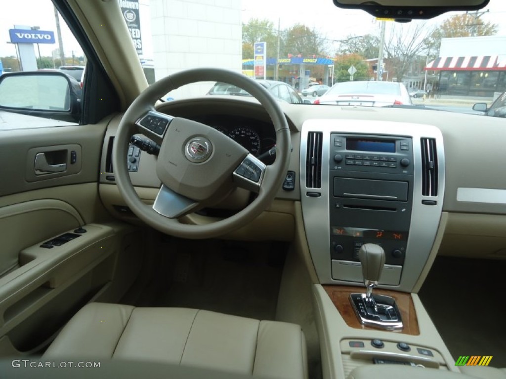 2008 Cadillac STS 4 V6 AWD Cashmere Dashboard Photo #72909937