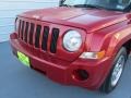 2009 Inferno Red Crystal Pearl Jeep Patriot Sport  photo #9