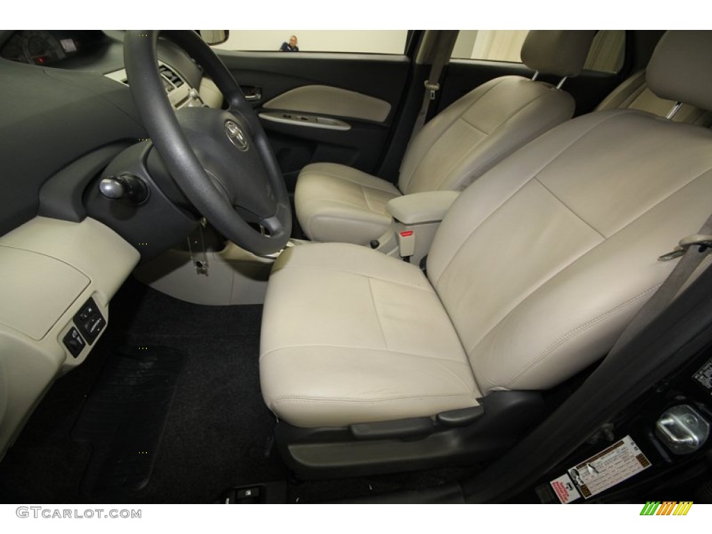 2008 Yaris Sedan - Nautical Blue Metallic / Bisque photo #3