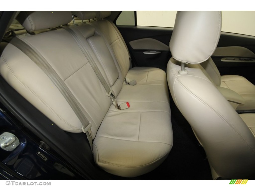 2008 Yaris Sedan - Nautical Blue Metallic / Bisque photo #28
