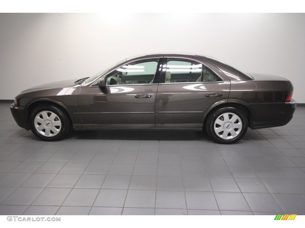 2005 LS V6 Luxury - Charcoal Beige Metallic / Camel photo #2