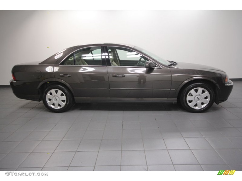 Charcoal Beige Metallic 2005 Lincoln LS V6 Luxury Exterior Photo #72912030