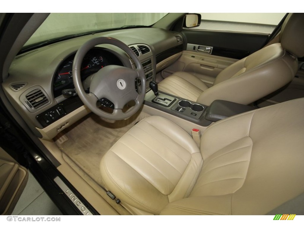 Camel Interior 2005 Lincoln LS V6 Luxury Photo #72912163