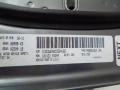  2012 Caliber SXT Plus Tungsten Metallic Color Code PDM