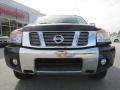 2012 Galaxy Black Nissan Titan SL Heavy Metal Chrome Edition Crew Cab 4x4  photo #8