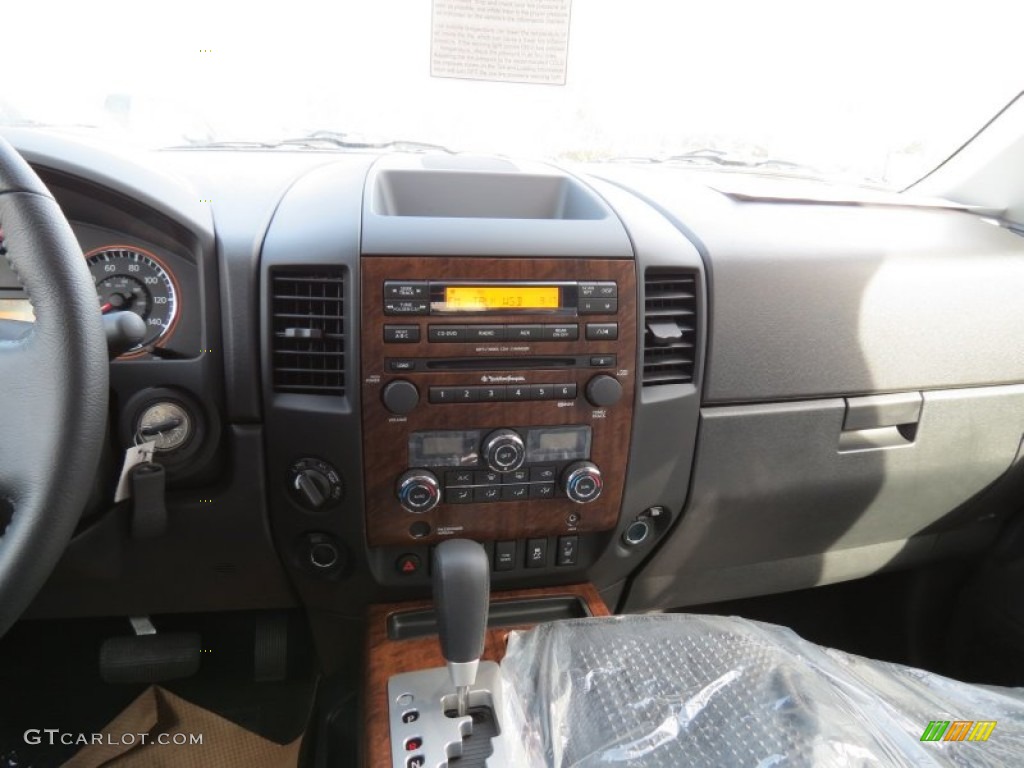 2012 Nissan Titan SL Heavy Metal Chrome Edition Crew Cab 4x4 Dashboard Photos