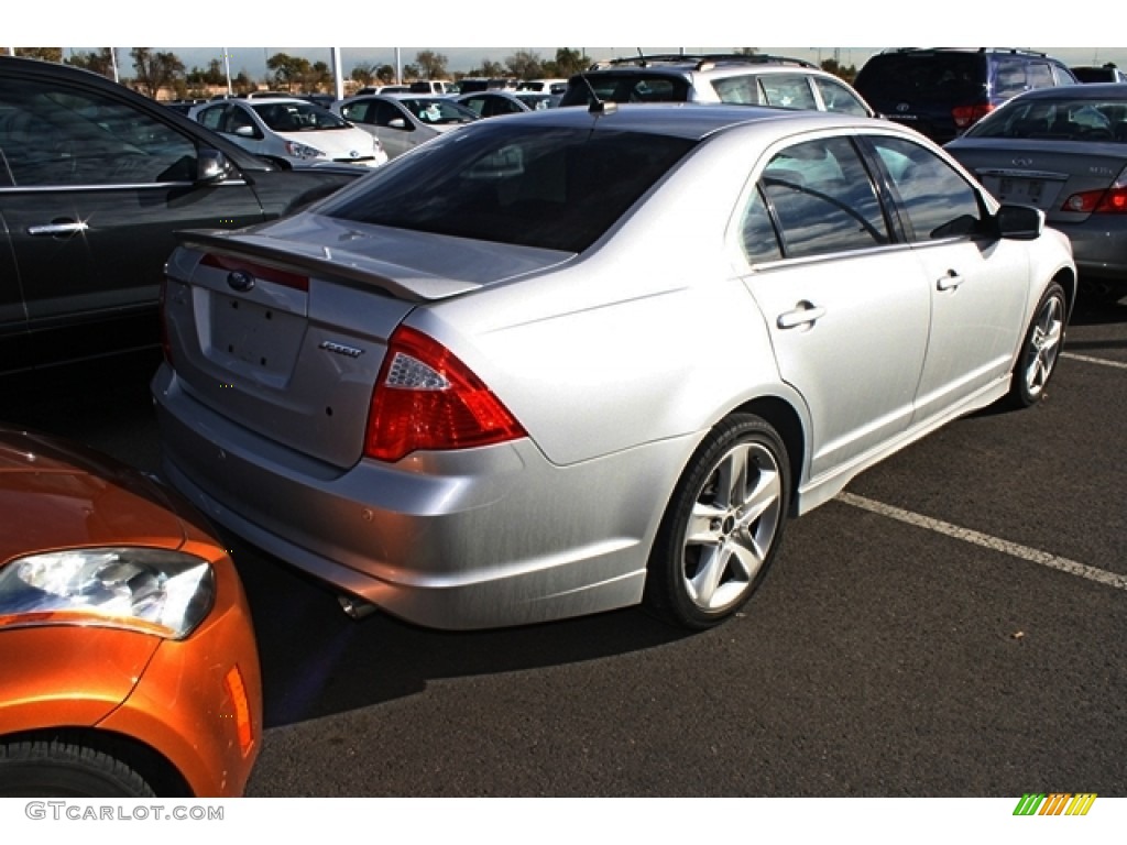 2010 Fusion Sport - Brilliant Silver Metallic / Charcoal Black/Sport Black photo #2