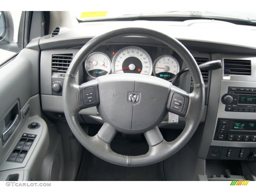 2004 Dodge Durango Limited 4x4 Medium Slate Gray Steering Wheel Photo #72913171