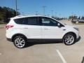 2013 White Platinum Metallic Tri-Coat Ford Escape Titanium 2.0L EcoBoost  photo #2