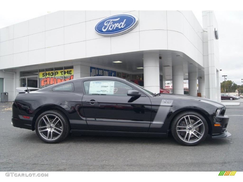 Black 2013 Ford Mustang Boss 302 Laguna Seca Exterior Photo #72913612