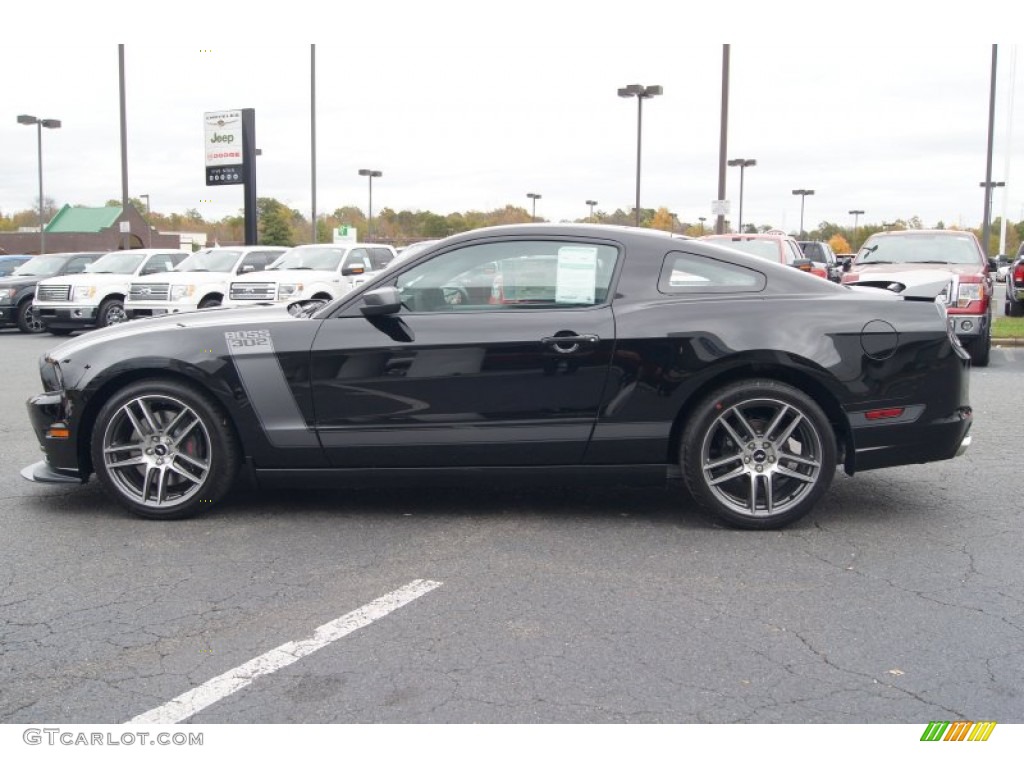 Black 2013 Ford Mustang Boss 302 Laguna Seca Exterior Photo #72913687