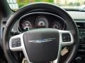 Black 2012 Chrysler 200 Touring Convertible Steering Wheel