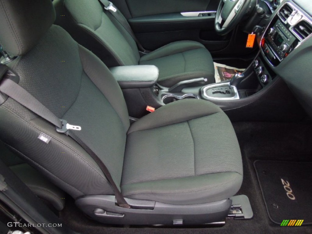 2012 Chrysler 200 Touring Convertible Front Seat Photo #72913859