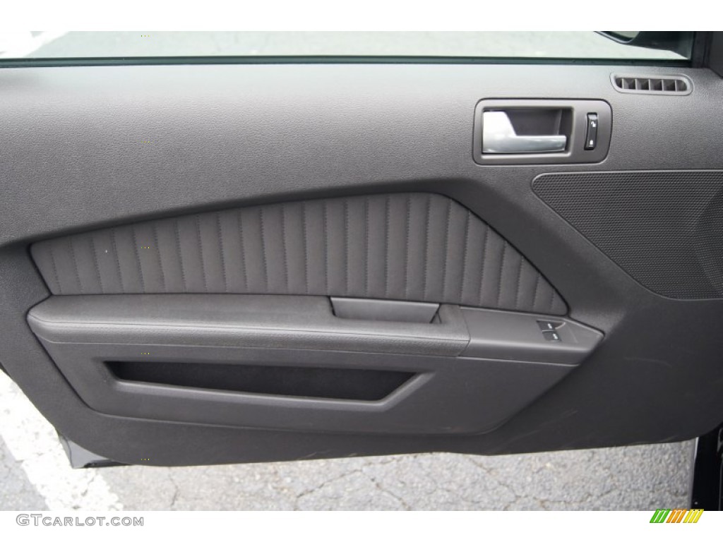 2013 Ford Mustang Boss 302 Laguna Seca Charcoal Black/Recaro Sport Seats Door Panel Photo #72913936